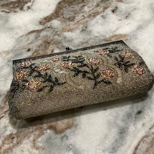 Vintage beaded clutch